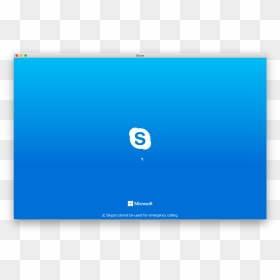 Skype Call Mac - Skype Icon, HD Png Download - mac screen png