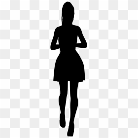 Silhouette, HD Png Download - fashion girl png