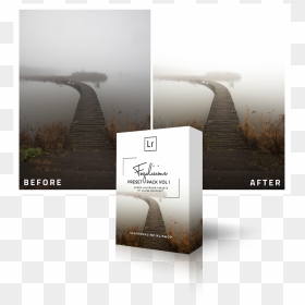 • Fogalicious Presets Mockup - Boardwalk, HD Png Download - cool png effects
