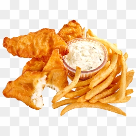 Fish & Chips - Fish And Chips Carl's Jr Price, HD Png Download - fish and chips png