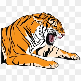 Thumb Image - Tiger Clip Art, HD Png Download - roaring tiger png