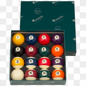 Aramith Premier Belgian Pool Ball Set - Aramith Balls, HD Png Download - pool ball png