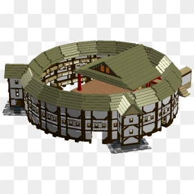 Shakespeare"s Globe Theatre - Make Lego Globe Theatre, HD Png Download - globe .png