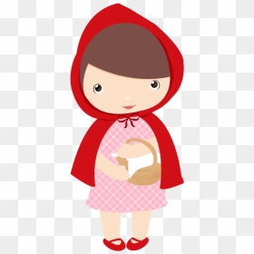 Red Riding Hood Clipart Happy Woman - Little Red Riding Hood Clipart, HD Png Download - happy woman png