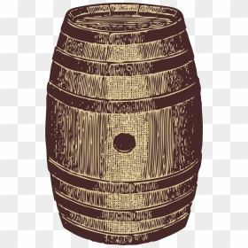 Wooden Barrel Clip Arts - Barrel Clip Art, HD Png Download - oil barrel png
