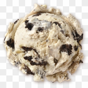 Homemade Brand Cookies N Cream Ice Cream Scoop - Cookies And Cream Ice Cream Scoop Png, Transparent Png - oreo cookie png
