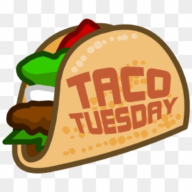 Taco Clip Tuesday - Taco Tuesday Clipart Png, Transparent Png - tuesday png