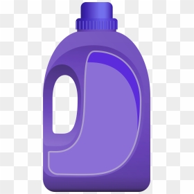 Purple Plastic Jerrycan Oil Png Clipart - Plastic Clipart Png, Transparent Png - plastic water bottle png