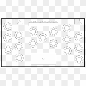 Event Hall Seating Plan - Event Hall Floor Plan, HD Png Download - floor plan png