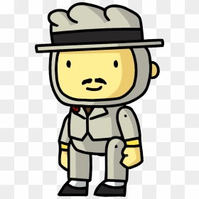 Scribblenauts Man In Suit - Scribblenauts Unlimited Tempo, HD Png Download - guy in suit png