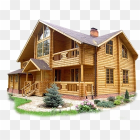 House From The Outside Png Image - Log House No Background, Transparent Png - log cabin png