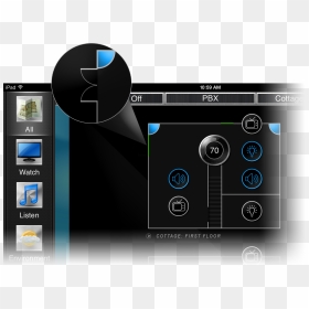 Blue Print Entrance Door Security - Gadget, HD Png Download - floor plan png