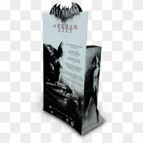 Action Figure, HD Png Download - batman arkham city logo png