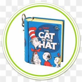 Cat In The Hat Book Tin American Specialty Confections - Cat In The Hat Book Pdf, HD Png Download - dr seuss hat png