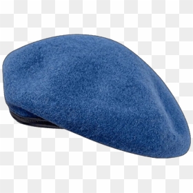 #france #french #blue #blueaesthetic #hat #beret #aesthetic - Beanie, HD Png Download - french beret png