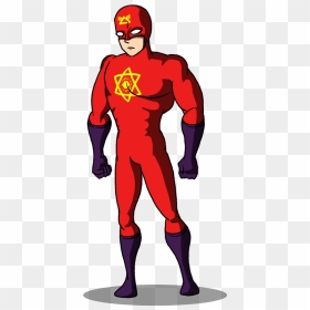Superhero Clipart - Desenho De Super Herói, HD Png Download - superhero clipart png