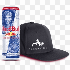 1 X Levi Sherwood Can - Levi Sherwood Red Bull, HD Png Download - red bull can png