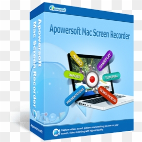 Apowersoft Mac Screen Recorder Box Image - Electronics, HD Png Download - mac screen png