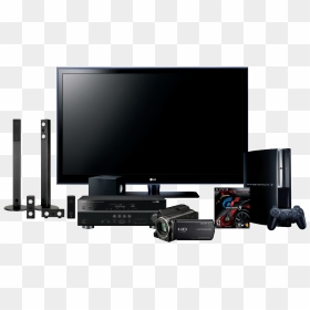 Home Theater System Png Free Download - Home Theater Png, Transparent Png - tv .png
