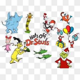 Happy Birthday, Dr - Transparent Happy Birthday Dr Seuss Png, Png Download - dr seuss hat png