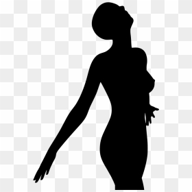 Woman Body Silhouette Png, Transparent Png - human shadow png