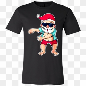 Flossing Floss Dance Santa Christmas Shirt Unisex Shirt - Velma Nerdy Dirty Inked And Curvy, HD Png Download - floss png