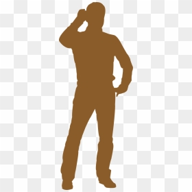 Standing, HD Png Download - human shadow png