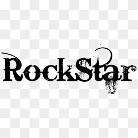 Rockstar Tattoo In Bleeding Cowboys Font - Rock Star Name Tattoo, HD Png Download - rockstar png