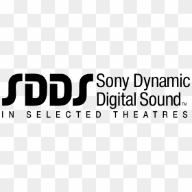 Sdds Sony Dynamic Digital Sound In Selected Theatres, HD Png Download - dolby digital png
