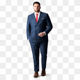 Suit For Big And Tall - Double Breasted Suit Large Man, HD Png Download - guy in suit png