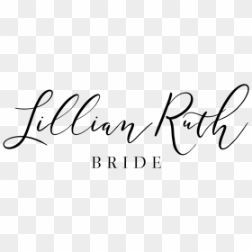 Bride Silhouette Png , Png Download - Calligraphy, Transparent Png - bride silhouette png