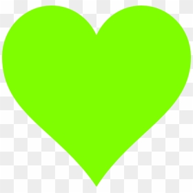Lime Green Heart Png - Big Green Love Heart, Transparent Png - green heart png