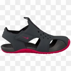 Grey Nike Sandals Sunray Protect 2 - Sandal, HD Png Download - sunray png