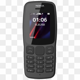 Transparent Nokia Phone Png - Nokia 106 2018, Png Download - nokia png