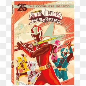 Power Rangers Ninja Steel Dvd, HD Png Download - power rangers 2017 png