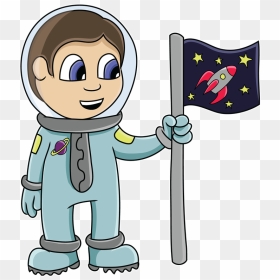Życzenia Urodzinowe O Kosmosie , Png Download - Astronaut Clipart, Transparent Png - astronaut clipart png