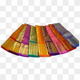 Kanchipuram Silk Sarees, HD Png Download - silk saree png