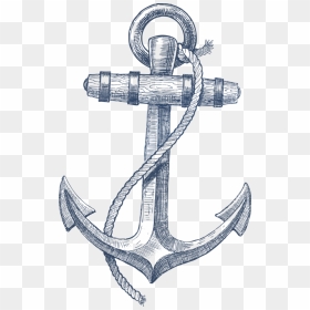 Transparent Cuadros Png - Ship Anchor Drawing, Png Download - cuadros png