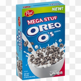 Oreo Os Mega Stuf, HD Png Download - oreo cookie png