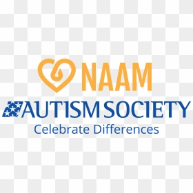2020 Naam Stacked Lockup Tagline - Autism Society Of America, HD Png Download - autism awareness png