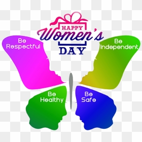 March 8th Happy Womens Day Transparent Png Clip Art - Happy Women's Day Logo, Png Download - happy womens day png