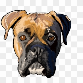 Transparent Boxer Dog, HD Png Download - boxer dog png