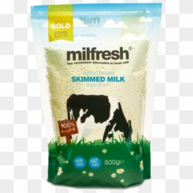 Milfresh Gold - Milfresh Granulated Skimmed Milk, HD Png Download - pouring milk png