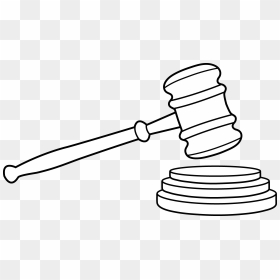 Drum Cliparthot And Eps Clipart Of Courts - Court Gavel Drawing, HD Png Download - mallet png