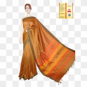 Transparent Silk Saree Png - Sari, Png Download - silk saree png