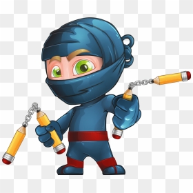 Astronaut Clipart Family - Nunchaku Cartoon, HD Png Download - astronaut clipart png