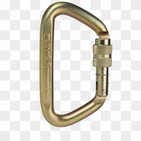 Brass Clip Carabiner - Cmc Carabiner, HD Png Download - carabiner png