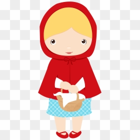 Hood Clipart Clip Art - Little Red Riding Hood Clipart, HD Png Download - little red riding hood png