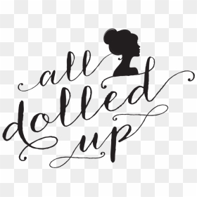 Calligraphy, HD Png Download - bride silhouette png