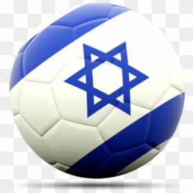 Football Israel Flag - Flag Of Israel, HD Png Download - israeli flag png